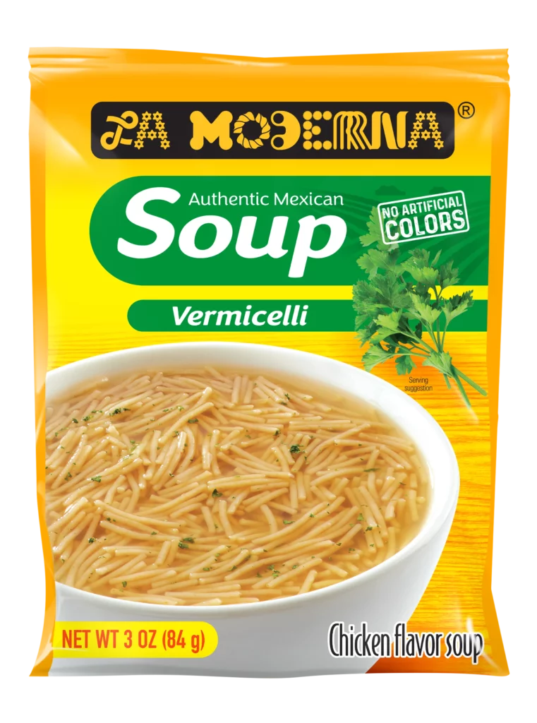 Sopa de pollo Vermicelli